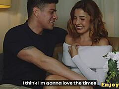 i succumbed to agatha vega's charms as carrera fucked this spanish cutie doggystyle licking her trimmed pussy