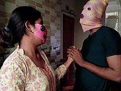 Devar hammers desi bhabhi pussy relentlessly in kitchen