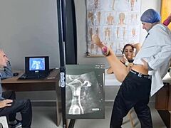 Corno Takes Wife for Clandestine Gynecologist Ultrasound Fuck!