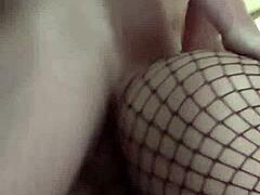 french date valentina ricci's huge boobs bounce in hardcore pov fuck...