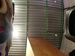 stepdad spies student changing skirt panties ass watch