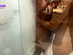 i love bathing with this thick black guy while cuckold sips cold beer