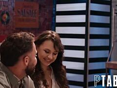 sneaking around diner with petite teen liz jordan?