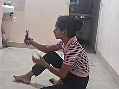 Young Desi Indian Girl Begs for Cock in Dripping Wet Pussy