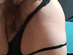 chubby hairy babe craves deep anal pounding desperately