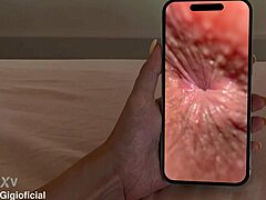 i'm shocked watching hubby's close-up teen anal tight pussy vid