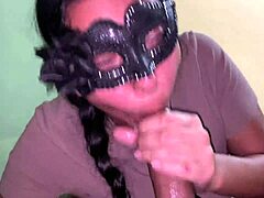 Damn, Caliente Latina's Braces Deepthroat Makes Her Submissive Slut Explode!