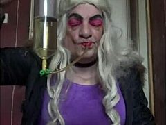 i taste lover's pee as shy bisexual crossdresser filmed