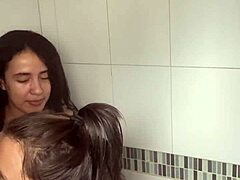 Stepsisters Film Secret Hot Shower Lick For Stepdaddy