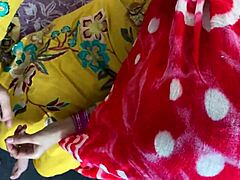 desi villager bhabhi spreads legs for horny hardcore fuck on ranch with hindi audio and squirting