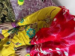 desi villager bhabhi spreads legs for horny hardcore fuck on ranch with hindi audio and squirting