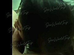 horny latina teen sucks huge tourist cock homemade pov orgasm