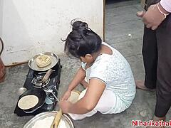 Indian Desi Stepmom Fucked Hard In Kitchen!