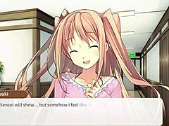 Chisato Sumiyoshi's First Bloody Chocolate Route Lovemaking