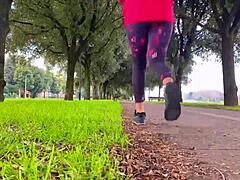 I Run Park Slut Mode Bent Over for Deepthroat Doggystyle Facial Cum