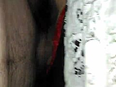 Ex-Girlfriend Brunette Whore Sucks Monster Cock in Stockings!