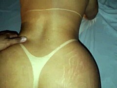 Bbw blonde brazilian takes personal trainer's bareback bbc pounding till soaked