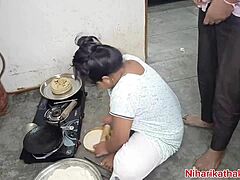 Indian Desi Stepmom Fucked Hard In Kitchen!