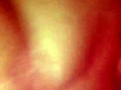 steamy bath time with solo fingering play