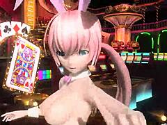 Megurine Luka Nude Mod Bunny Costume Big Tits