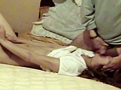 stepbrother catches me first time blowjob fuck creampie hidden cam