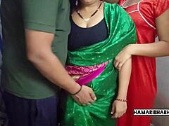 steamy indian threesome with group pounding in hardcore desi sex action