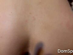 Tall european teen's big ass bounces doggystyle till i cum hard