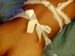 Sirvienta Cachonda Mexicana Moans in Amateur Bedroom Fuck