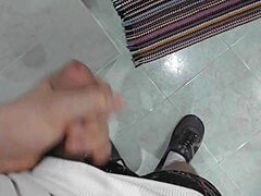Big Tits Stepmom Caught Showering Leads To Jerk Off