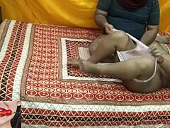 Indian teen bent over ranch takes rough creampie
