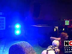 rich penat's bisexual anal creampie orgy with blonde milf