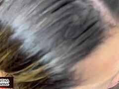 agatha mama's first bbc pounding by mystery stud left her gaping and happy