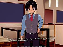 black rose cheats with monster cock in netori hentai game story demo
