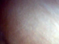 thick chocolate pussy filled with hot creampie