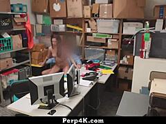 Lp Officer Catches Naiomi Mae Shoplifting And Interrogates Her