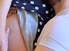 sucking the hottest neighbors perfect tits vertical version - myst duo