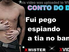 conto erotico fui pego espiando a tia no banho