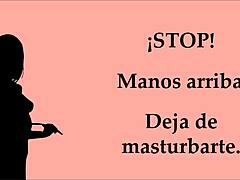 Play this easy orgasm control game and hold it
