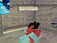 demon fucks huge futa cock so damn hard