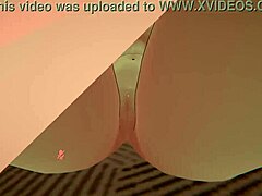 succubus babe sucks cock hard in wild threesome fun