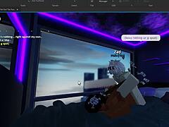 giving a submissive roblox slut backshots until she finishes 😩