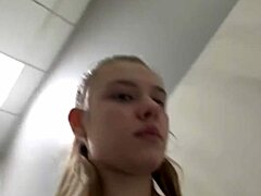 fingering pussy in public with juicy orgasm outside