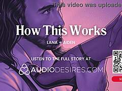 Audio guides male sub to timed release