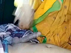 Horny wife in clear bangla house fucking