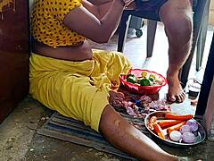 Desi indian wife suking disk cum in mouth