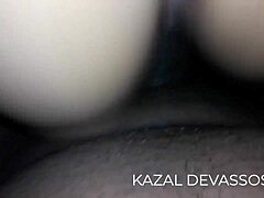 a chris devassa obcecada por pau preto ficou com a bucetinha toda cremosa