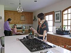 Kitchen freeuse taboo trio with angeline red jessica ryan