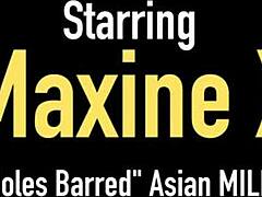 busty asian maxine x gets ass banged and facialed by rome major