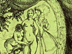 Vintage erotic illusion