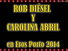 rob diesel and carolina abril in porto